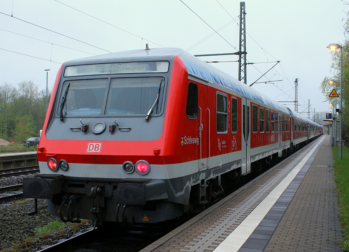 D-DB 50 80 80-75 001-3  Schleswig  Gattung Bybdzf482.4, Schleswig 26.04.2015