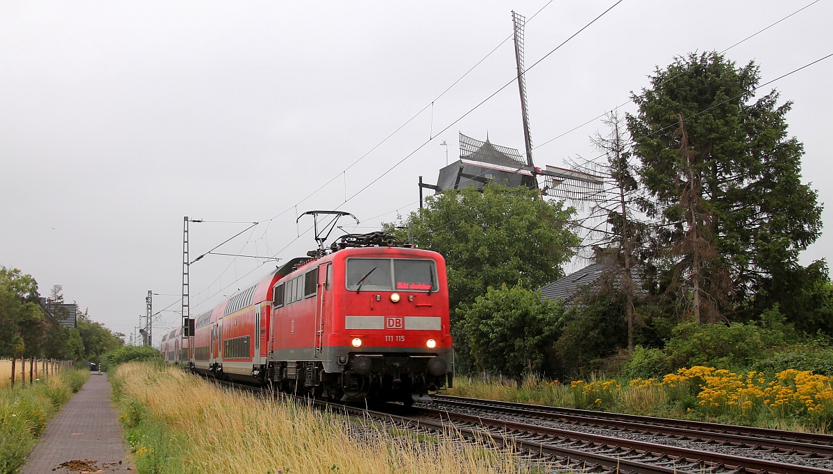 DB 111 115 bei B�ttgen 8.7.2028
