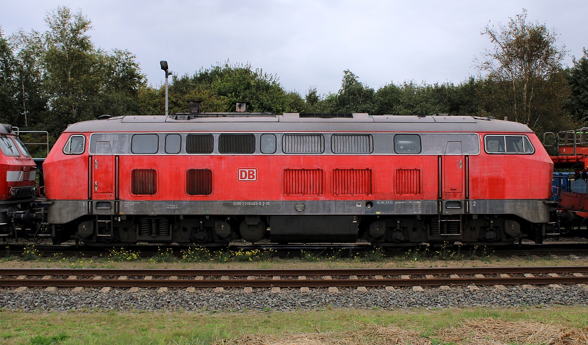 DB 218 463-8, REV/MMF/12.01.18, Niebüll 26.09.2021