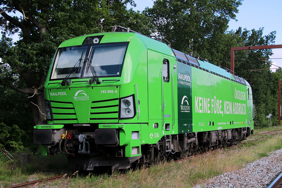 Railpool/TXL 193 996-6  �kologik  REV/MMAL/25.09.19 Pattburg/DK 10.07.2022 Aufnahme 2