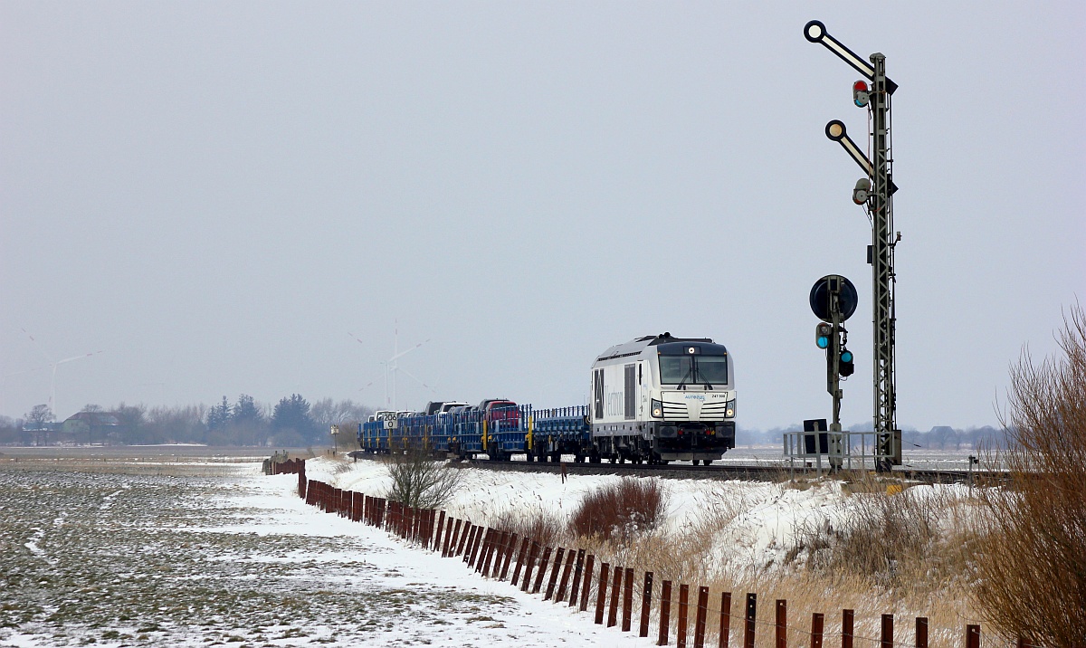 RDC 247 908 mit AZS nach Nieb�ll, Esig Lehnshallig 05.03.2018