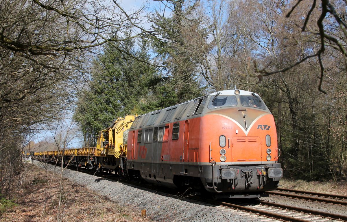RTS 221 134-0 B� Beekensweg b. Bordelum 31.03.2019
