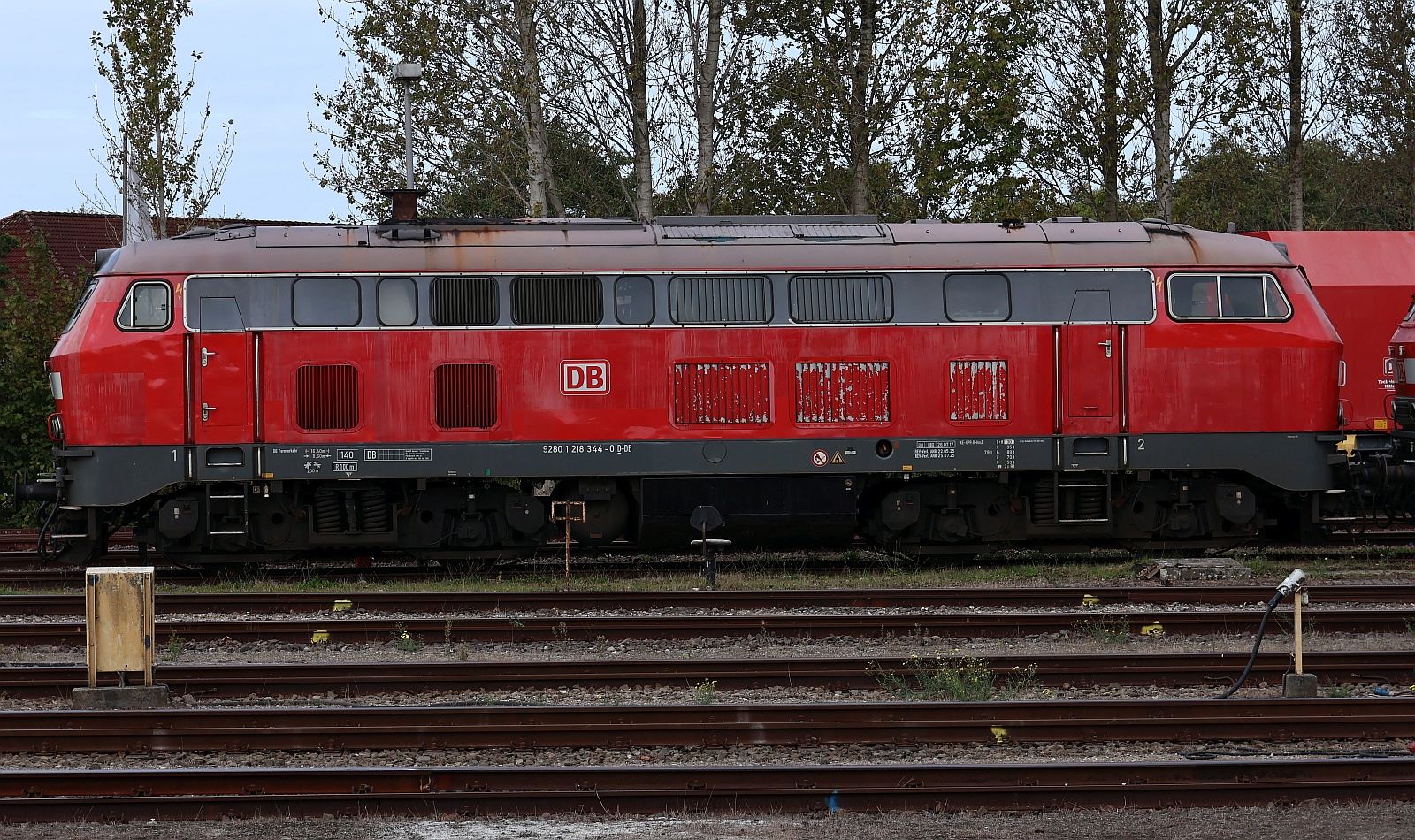 DB 218 344-0, REV/HB X/25.07.17, Verl/ANB/22.05.25, Verl/ANB/25.07.25. Niebüll 28.09.2025