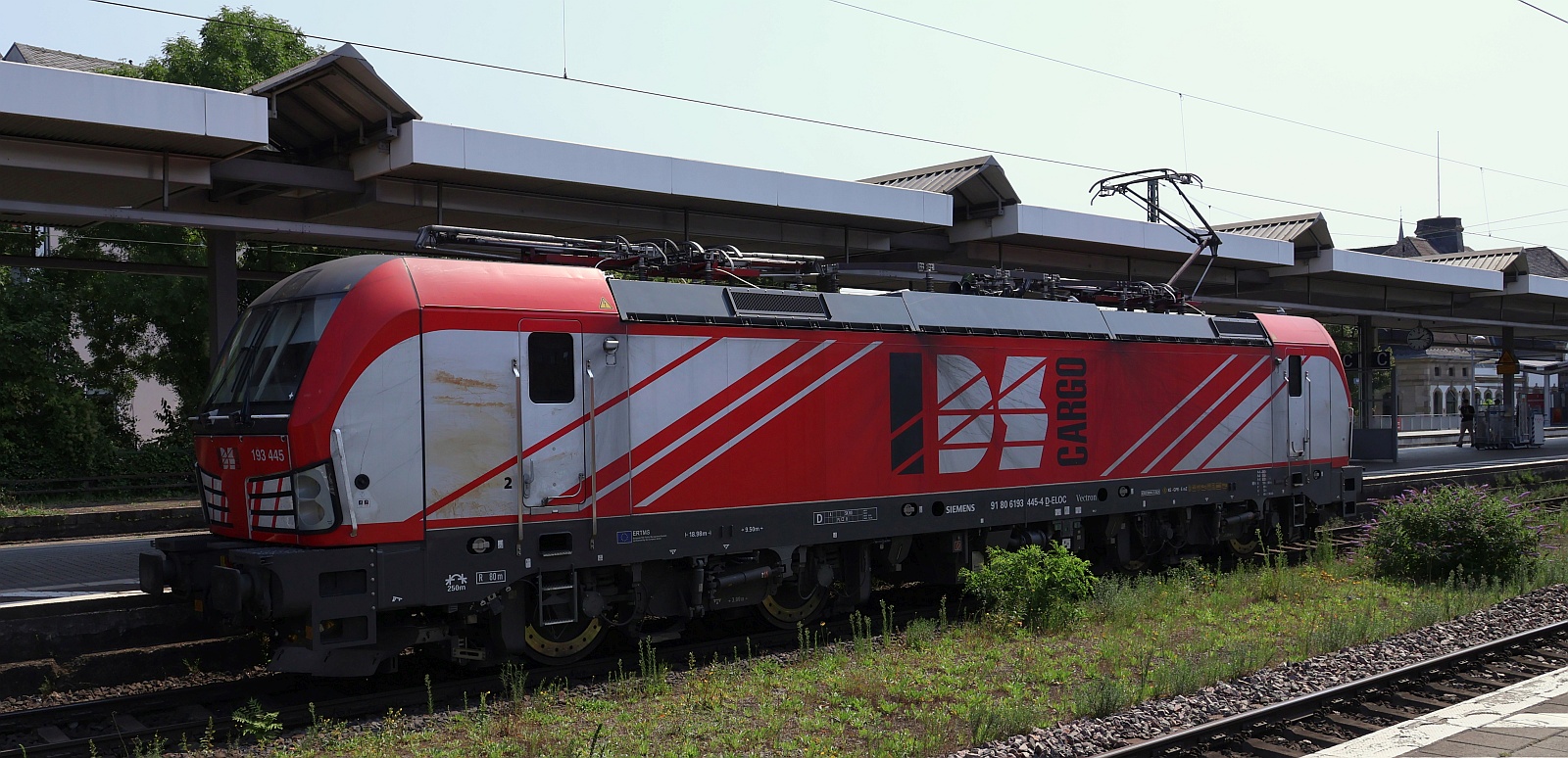 IDS Cargo 193 445-4 REV/MMAL/11.06.24 auf Solo Tour in Koblenz. 12.08.2025 I