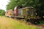 Der Zahn der Zeit hat bereits deutlich an ihr genagt und nach einer Prüfung wurde die gute alte DSB MT 167 für  nicht instandsetzbar  erklärt und 2013 durch die Mitarbeiter der