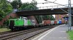SETG V100.61 / 212 297-6 mit Containerzug. HH-Harburg 18.07.2026