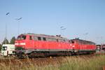 DB 218 343-2 und 366-3 Nieb�ll 17.06.2019