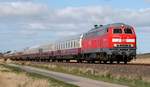 S-Bahn Hamburg 218 474-5 mit AKE  Rheingold  Richtung Hamburg, S�dermarsch b.