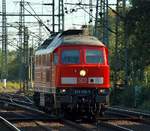 233 510-7 dieselt hier gemütlich durch HH-Harburg.