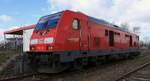DB 245 035-1 REV/BCS X/25.03.24 der DB Regio AG Regionalverkehr Baden-Württemberg Ulm abgestellt im Gbf Niebüll.