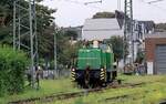 Bild 4: Die BEG V90 3295 049-1 dieselt hier gaaaanz langsam zur Tankstelle.