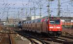Einfahrt für die DB 146 257-3 mit dem RE70 nun nach Pinneberg. Neumünster. 19.03.2023
