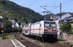 DB 146 576-4 als Schublok eines IC Richtung Koblenz.