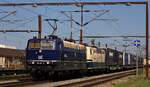 SEL 181 204-9  R�gen  und 181 211-4  Lorraine  mit dem CargoTrans KLV Minuten vor der Abfahrt. Pattburg DK/19.06.2026