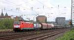DB 189 023-5 mit Mischer Düsseldorf-Rath 11.07.2020