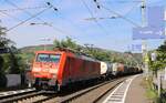 DB 189 021-9 mit Mischer gen Süden.