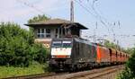 DB 189 098-7 + 189 040-9 mit 5.000t Erzzug Abzw.