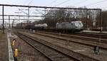 Akiem/GreenCargo 193 482-7 REV/MMAL/31.01.24 mit Güterzug Einfahrt Pattburg/DK 20.03.2026
