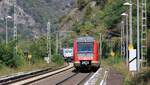 Überraschend kam die S-bahn Rhein/Main mit DB 0430 126/626 durch Lorchhausen gefahren. 14.09.2021