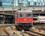 SBB Re 4/4 II 11144, Bhf Basel SBB, 01.06.2012